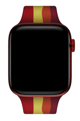 Apple Watch Uyumlu Silikon Striped Kordon Anglefish