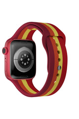 Apple Watch Uyumlu Silikon Striped Kordon Anglefish
