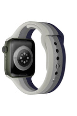 Apple Watch Uyumlu Silikon Striped Kordon Fame