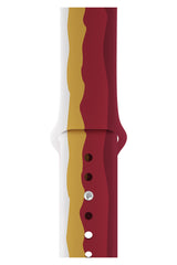 Apple Watch Uyumlu Silikon Striped Kordon Percula