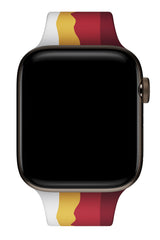 Apple Watch Uyumlu Silikon Striped Kordon Percula