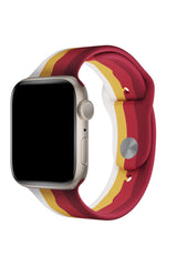 Apple Watch Uyumlu Silikon Striped Kordon Percula
