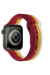 Apple Watch Uyumlu Silikon Striped Kordon Percula