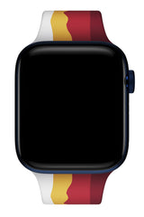 Apple Watch Uyumlu Silikon Striped Kordon Percula