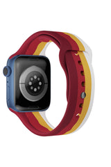 Apple Watch Uyumlu Silikon Striped Kordon Percula