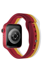 Apple Watch Uyumlu Silikon Striped Kordon Percula