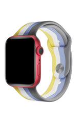 Apple Watch Uyumlu Silikon Striped Kordon Scat