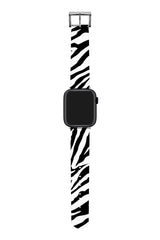 Apple Watch Uyumlu UV Baskılı Silikon Kordon Blackish