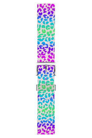 Apple Watch Compatible UV Printed Silicone Band Colorful 