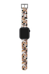 Apple Watch Uyumlu UV Baskılı Silikon Kordon Demilune