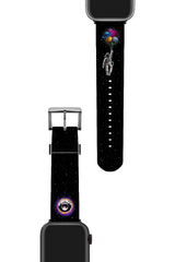 Apple Watch Uyumlu UV Baskılı Silikon Kordon Gravity