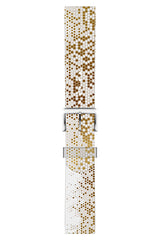 Apple Watch Uyumlu UV Baskılı Silikon Kordon Hexagon