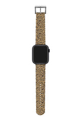 Apple Watch Uyumlu UV Baskılı Silikon Kordon Leo