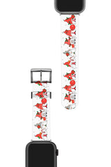 Apple Watch Compatible UV Printed Silicone Band Merry 