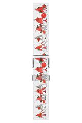 Apple Watch Compatible UV Printed Silicone Band Merry 