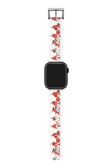 Apple Watch Compatible UV Printed Silicone Band Merry 