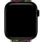 Apple Watch Compatible UV Printed Silicone Band Pineapple 
