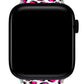 Apple Watch Compatible UV Printed Silicone Band Pinky 