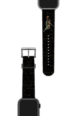 Apple Watch Uyumlu UV Baskılı Silikon Kordon Space