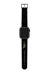 Apple Watch Uyumlu UV Baskılı Silikon Kordon Space