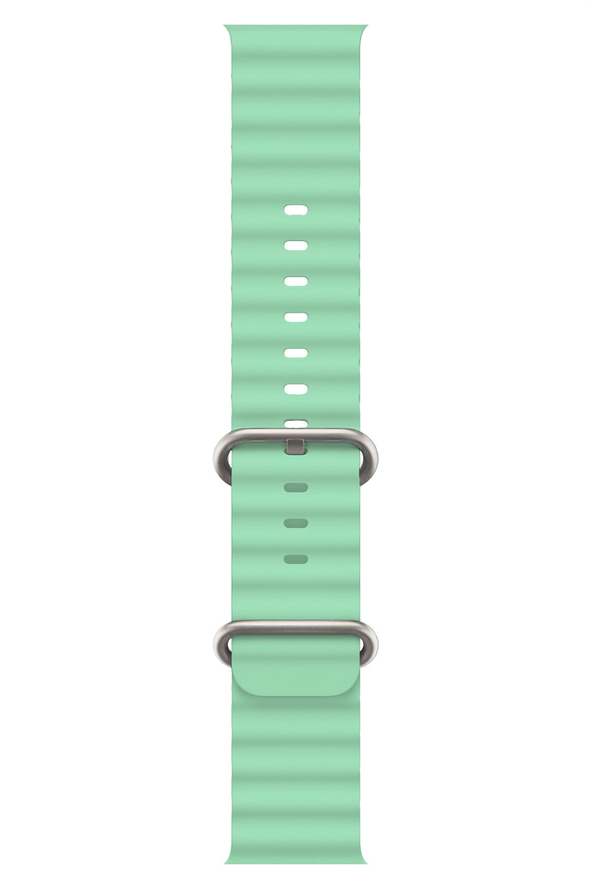 Apple Watch Uyumlu Ocean Silikon Kordon Aqua  bikordon