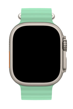 Apple Watch Uyumlu Ocean Silikon Kordon Aqua  bikordon
