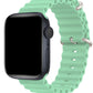 Apple Watch Uyumlu Ocean Silikon Kordon Aqua  bikordon