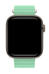 Apple Watch Uyumlu Ocean Silikon Kordon Aqua