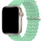 Apple Watch Uyumlu Ocean Silikon Kordon Aqua  bikordon