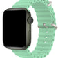 Apple Watch Uyumlu Ocean Silikon Kordon Aqua  bikordon