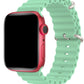 Apple Watch Uyumlu Ocean Silikon Kordon Aqua  bikordon