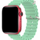 Apple Watch Uyumlu Ocean Silikon Kordon Aqua