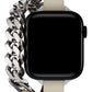 Apple Watch Uyumlu Double Tour Deri Kordon Auro  bikordon