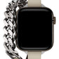 Apple Watch Uyumlu Double Tour Deri Kordon Auro  bikordon