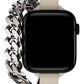 Apple Watch Uyumlu Double Tour Deri Kordon Auro  bikordon