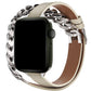 Apple Watch Uyumlu Double Tour Deri Kordon Auro  bikordon