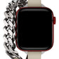 Apple Watch Uyumlu Double Tour Deri Kordon Auro  bikordon