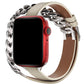 Apple Watch Uyumlu Double Tour Deri Kordon Auro  bikordon