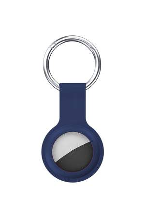 Benks Apple Airtag Compatible Silicone Keychain Indigo 