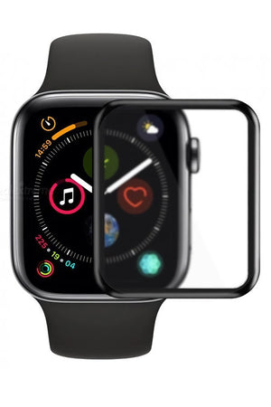 Apple Watch Uyumlu Kavisli Mat Ekran Koruyucu Full Yapışkanlı  bikordon