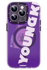 Youngkit Binfen iPhone 14 Pro Magsafe Deep Purple Case 