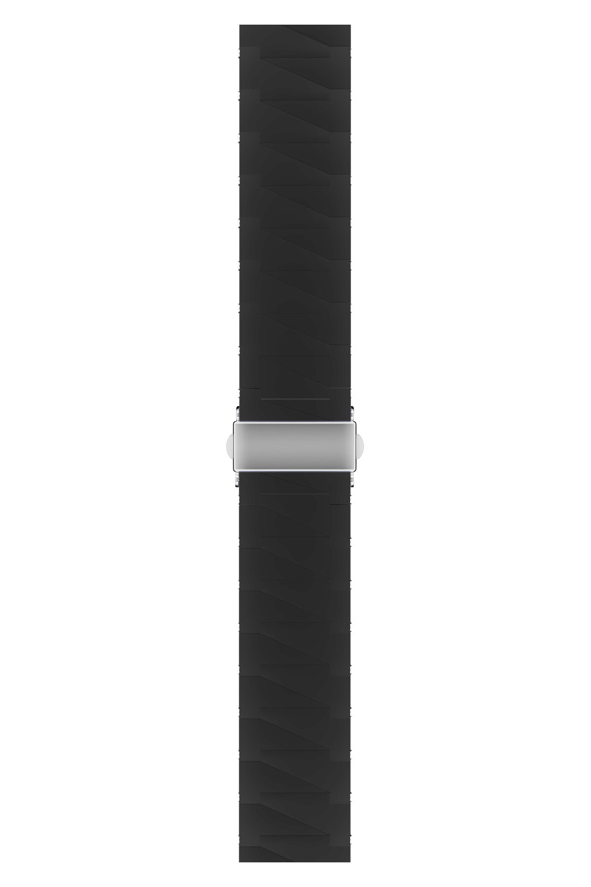 Apple Watch Uyumlu Cross Loop Silikon Kordon Blackstone  bikordon