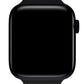 Apple Watch Uyumlu Cross Loop Silikon Kordon Blackstone  bikordon