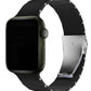 Apple Watch Compatible Cross Loop Silicone Band Blackstone 