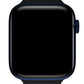 Apple Watch Uyumlu Cross Loop Silikon Kordon Blackstone  bikordon