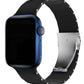 Apple Watch Uyumlu Cross Loop Silikon Kordon Blackstone  bikordon