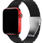 Apple Watch Uyumlu Cross Loop Silikon Kordon Blackstone