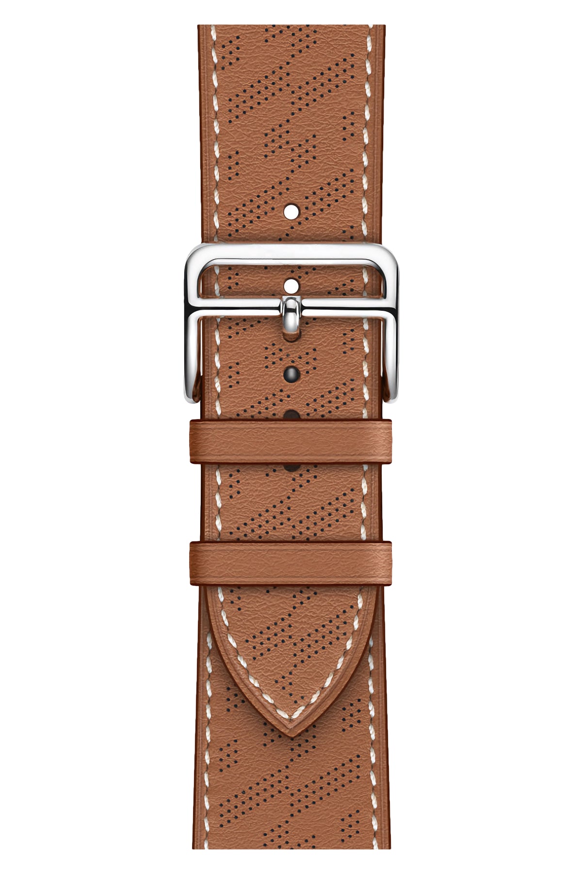 Apple Watch Compatible Multi Hole Leather Band Briars 