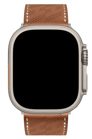 Apple Watch Uyumlu Multi Hole Deri Kordon Briars  bikordon