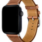 Apple Watch Uyumlu Multi Hole Deri Kordon Briars  bikordon